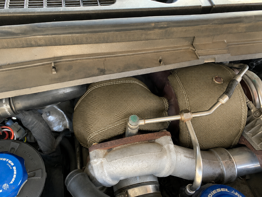 2008–2010 6.4 Powerstroke Twin Turbo Blankets (Pair)